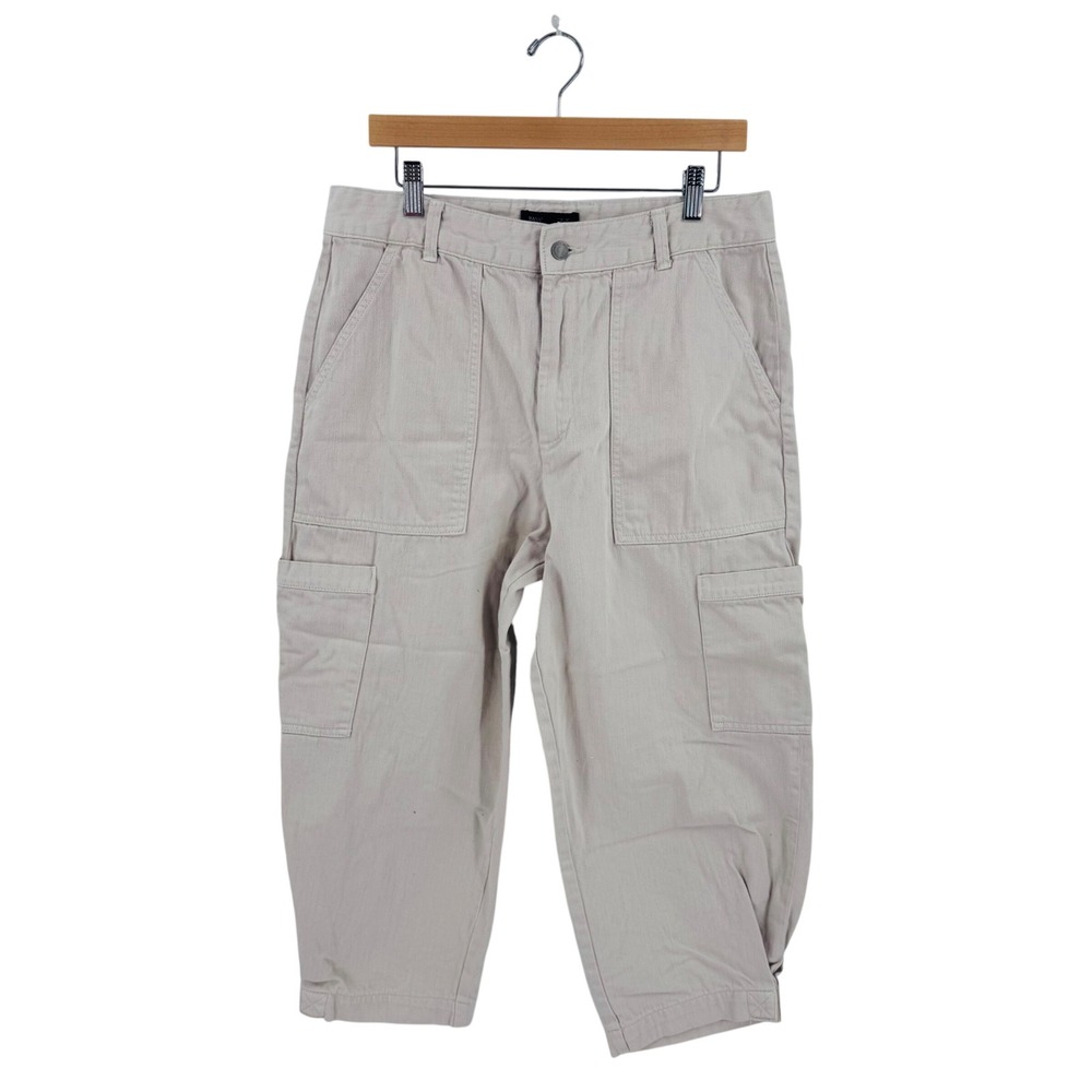 Banana Republic Relaxed Surplus Transition Crew Pants Beige 12P Utility Cargo